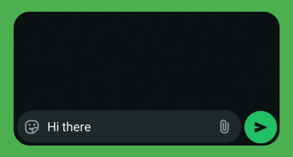 wa.me link text in WhatsApp